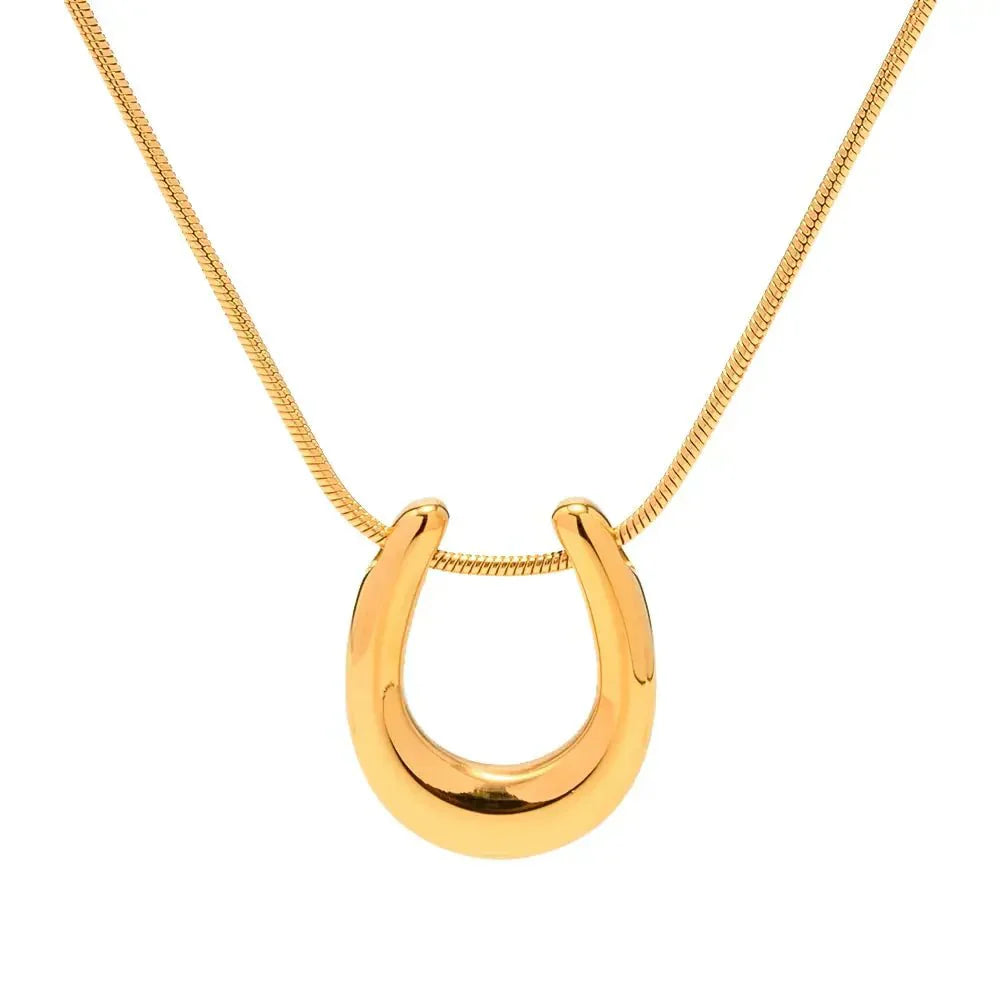 Lucky Clover Charm Pendant Necklace