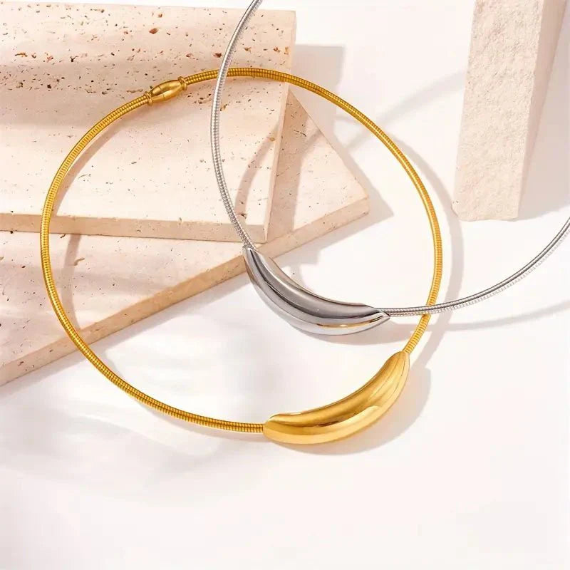 Dainty Elegant Chain Choker Necklace