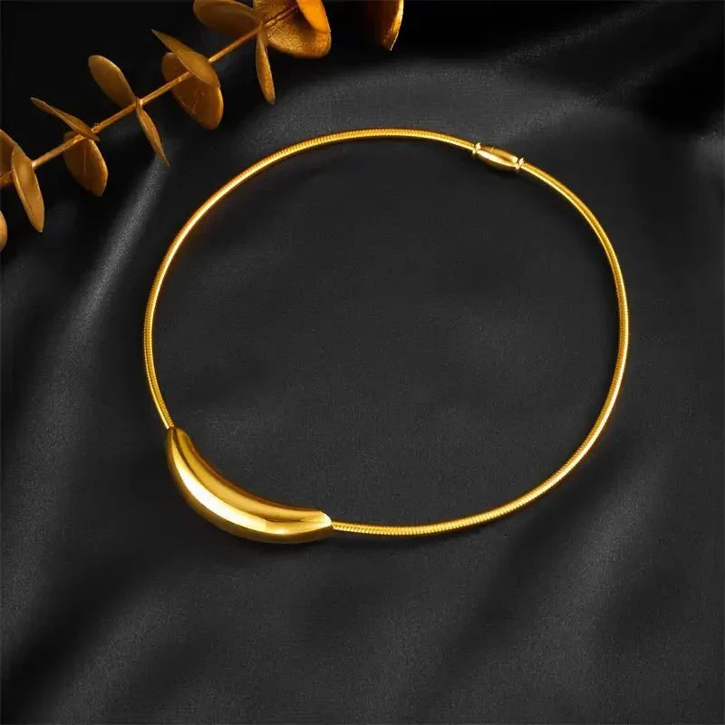Dainty Elegant Chain Choker Necklace