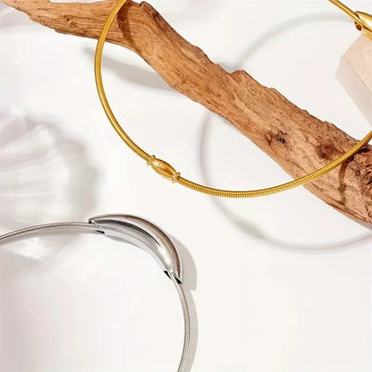 Dainty Elegant Chain Choker Necklace