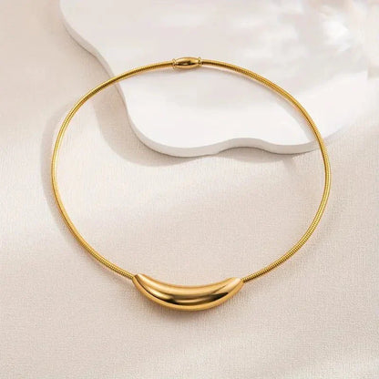Dainty Elegant Chain Choker Necklace