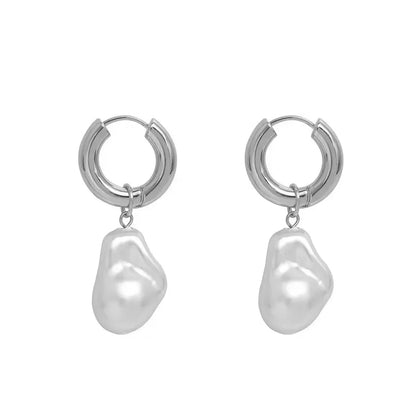 Classic Freshwater Pearl Dangle Earrings