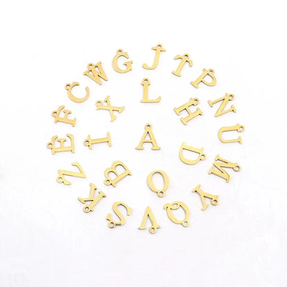 Dainty Satellite Monogram Chain Necklace