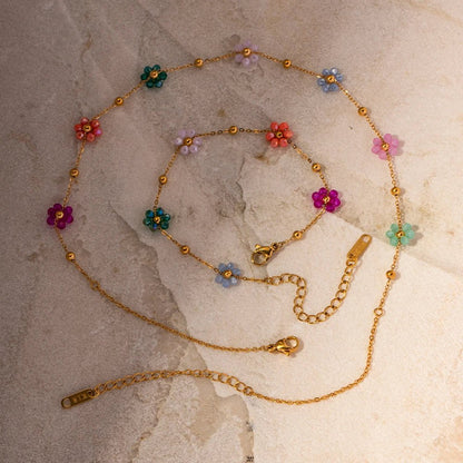 Beautiful Flower Women's Jewelry Set