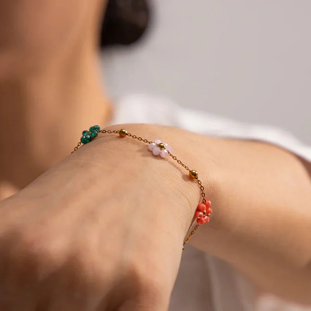 Beautiful Flower Women's Jewelry Set