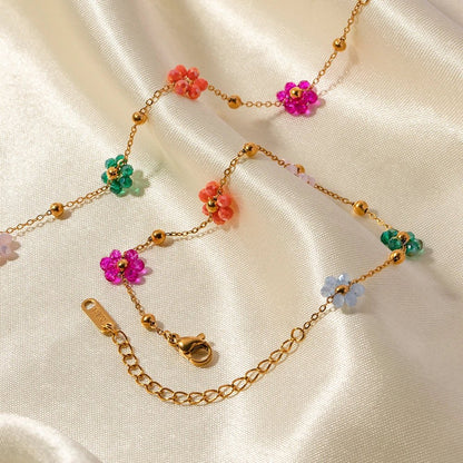 Beautiful Flower Women's Jewelry Set