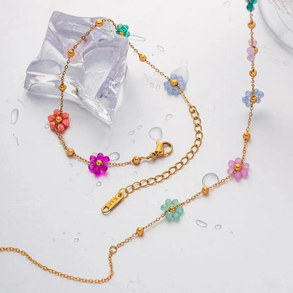 Beautiful Flower Women's Jewelry Set