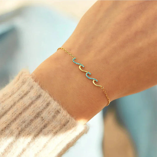 Beautiful Sea Shell Bangle - Luxicro