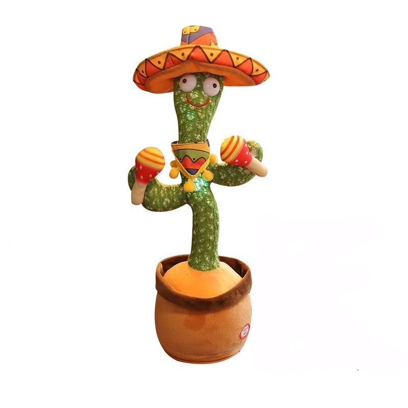 Fun Animated Cactus Figure - Luxicro