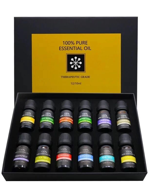 Relaxing 12pc Essential Oil Starter Set - Luxicro
