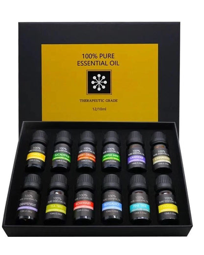 Relaxing 12pc Essential Oil Starter Set - Luxicro