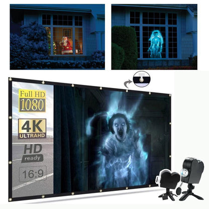 Scary Holographic Halloween Projector Lamp