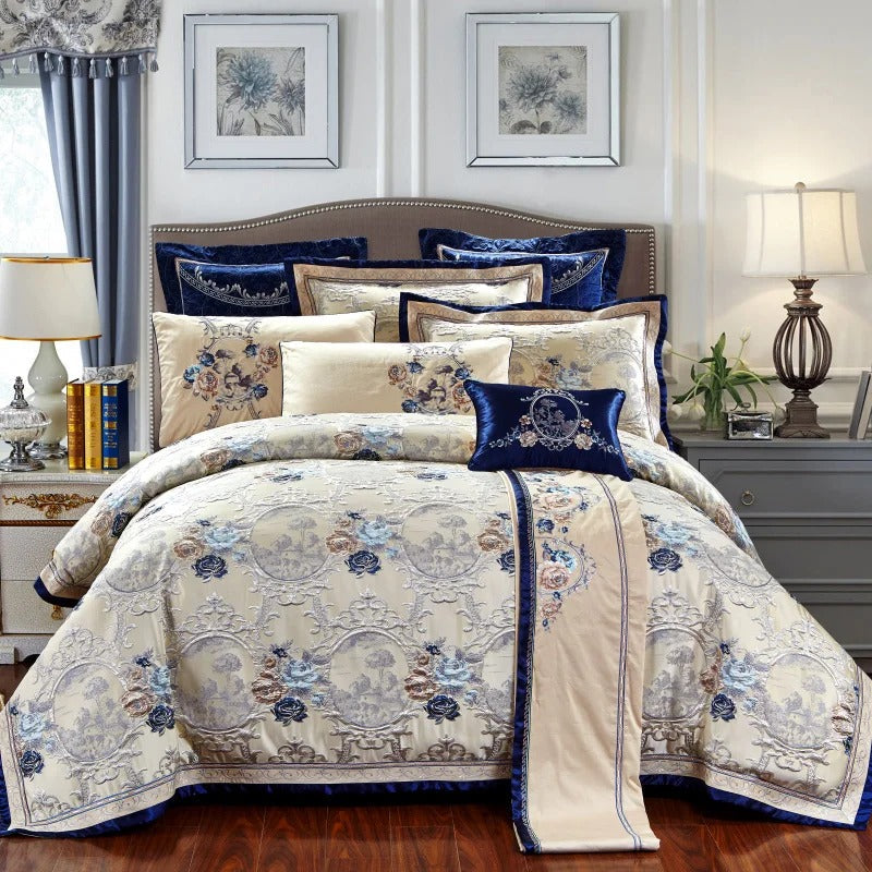 Elegant Eastern Pattern Premium Bedding Set - Luxicro