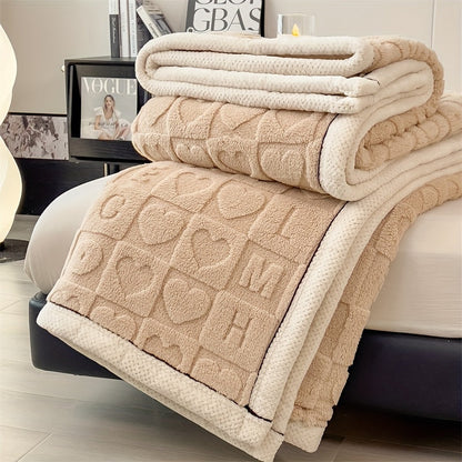 Cozy Soft Plush Throw Blanket for Home