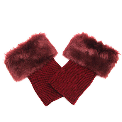 Cozy FurryLegs - Soft and Stylish Winter Leg Warmers