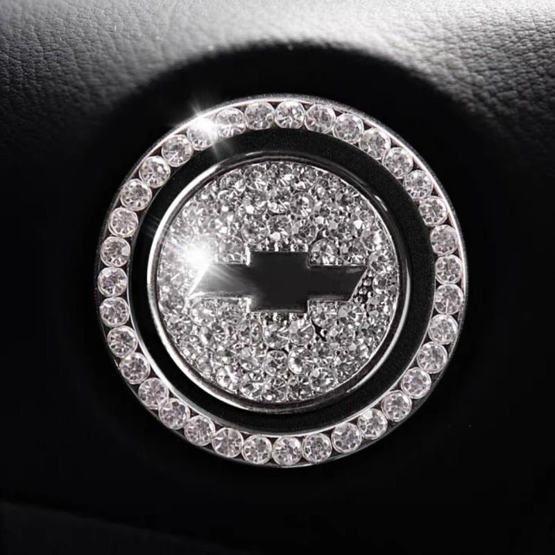 Sparkly Car Key Start Button Cover Ring