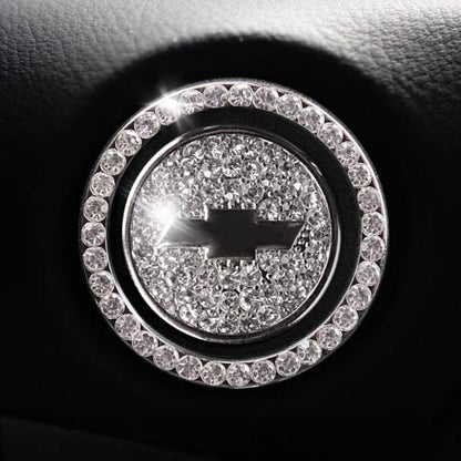 Sparkly Car Key Start Button Cover Ring