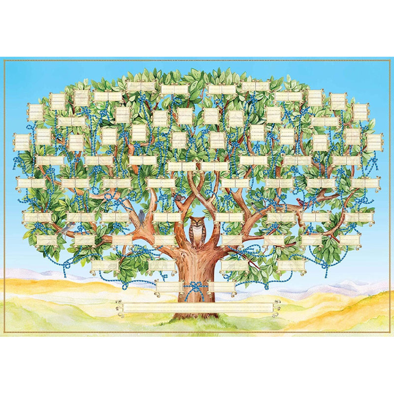 Custom Family Tree Wall Art Canvas Print