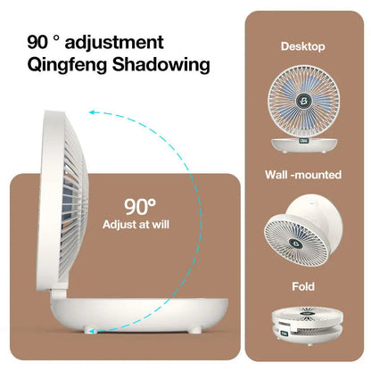 Portable Compact Air Purifier Fan