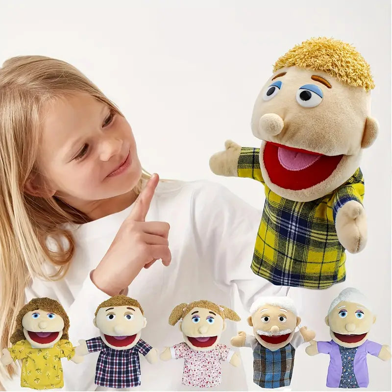 Cute Plush Hand Puppet for Kids Play