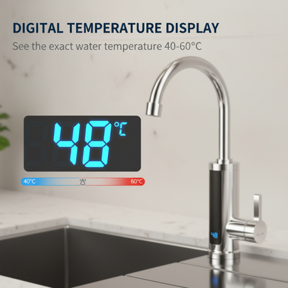Quick Easy Hot Water Sink Faucet