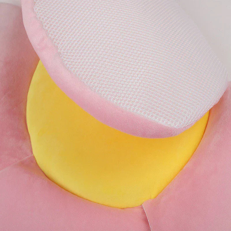 Soft Flower Baby Bath Support Cushion