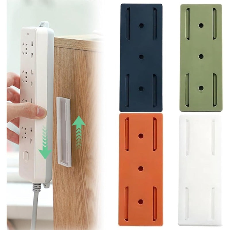 Simple Mount Cord Organizer with Adjustable Slide Rail - Luxicro