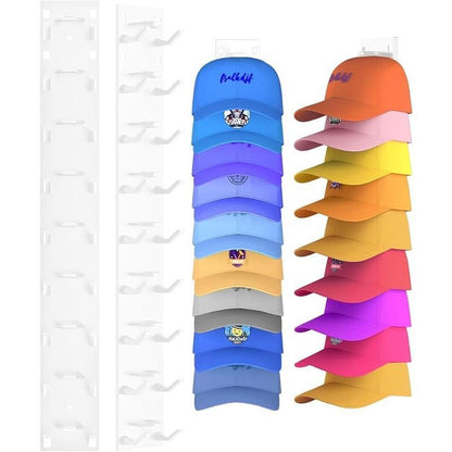 Compact Wall Mount Hat Organizer