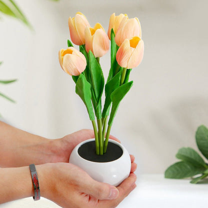 Elegant LED Flower Table Lamp