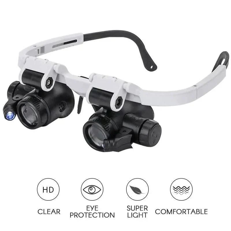 Bright Light Magnifier Desk Lamp