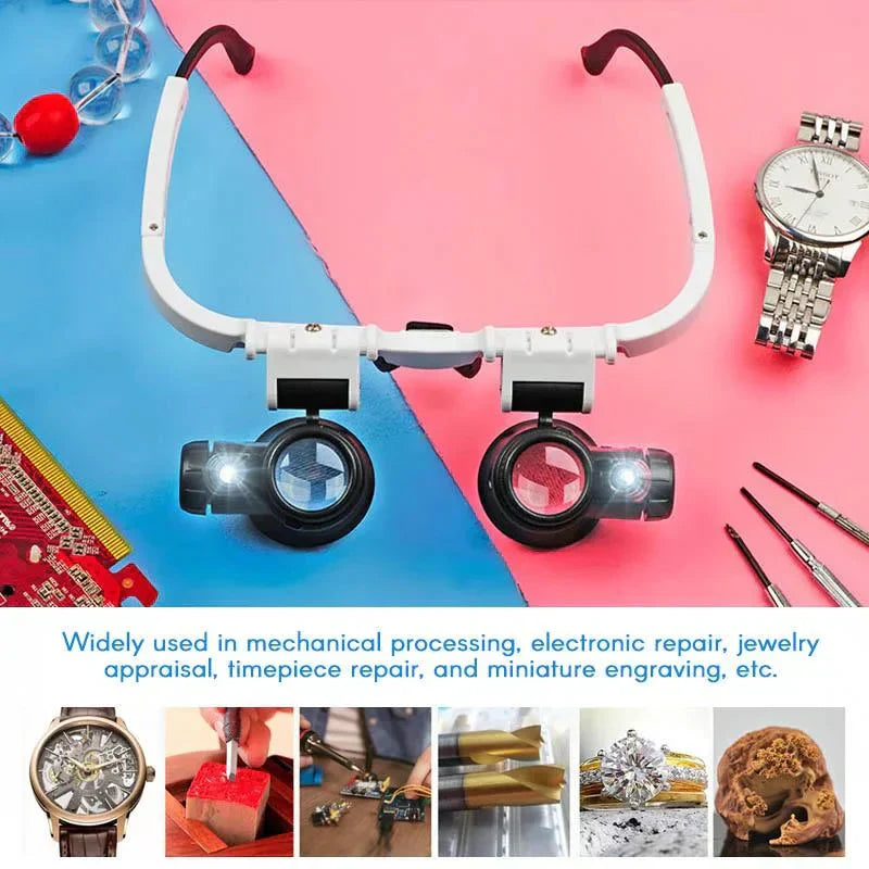 Bright Light Magnifier Desk Lamp