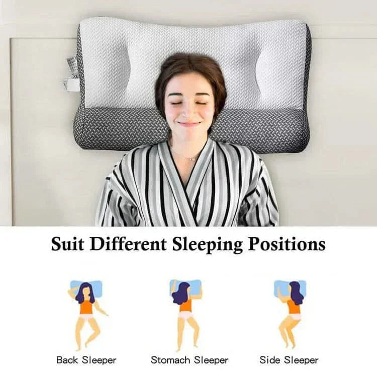Contour Neck Pillow for Side and Back Sleepers