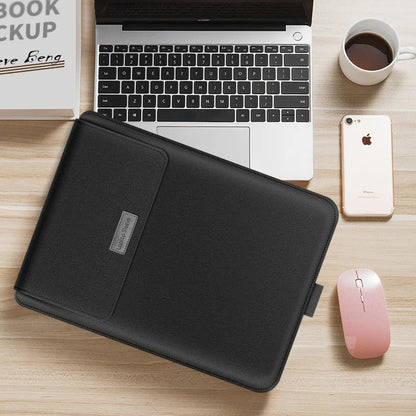 Slim Laptop Case with Stand and 4-in-1 Shield