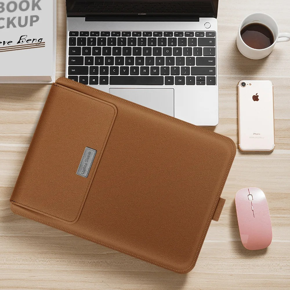 Slim Laptop Case with Stand and 4-in-1 Shield