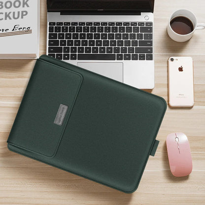 Slim Laptop Case with Stand and 4-in-1 Shield