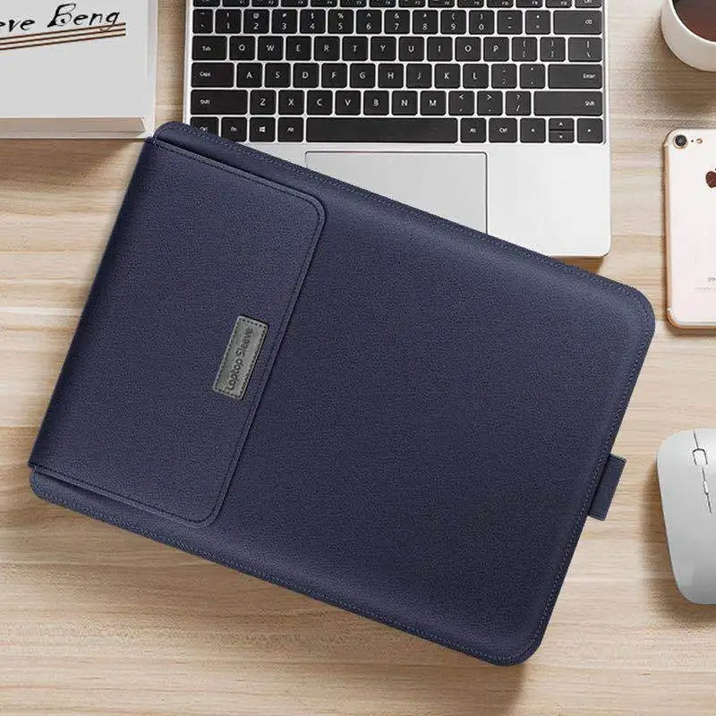 Slim Laptop Case with Stand and 4-in-1 Shield