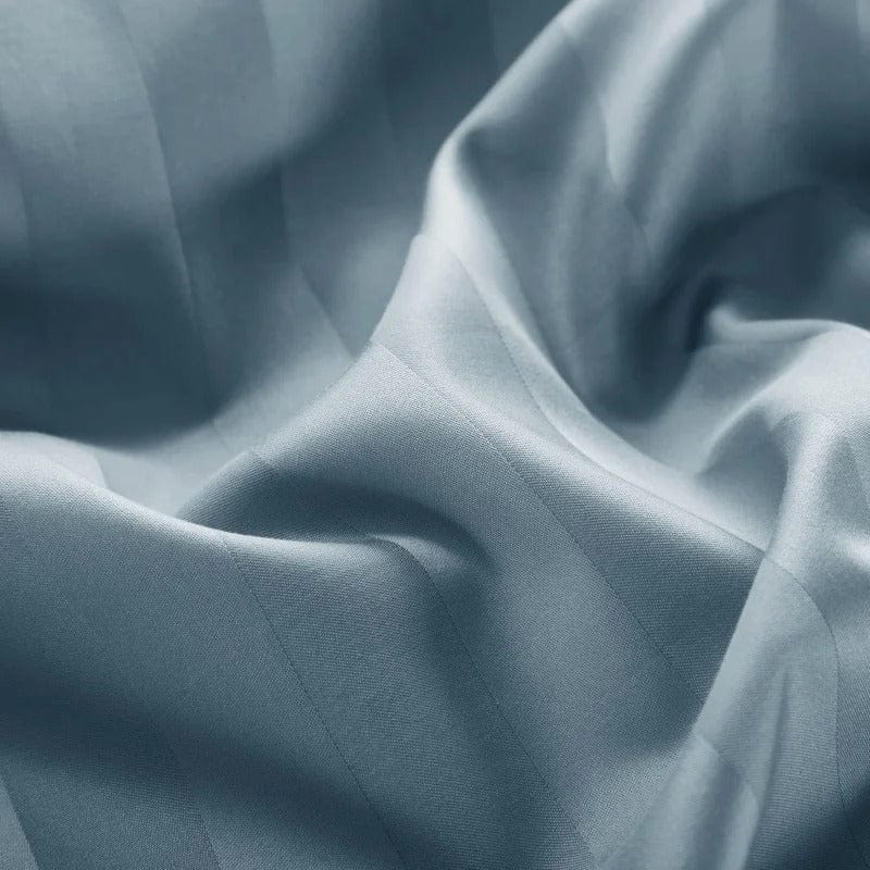 Luxury Navy Cotton Bedding Set
