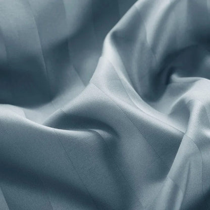 Luxury Navy Cotton Bedding Set