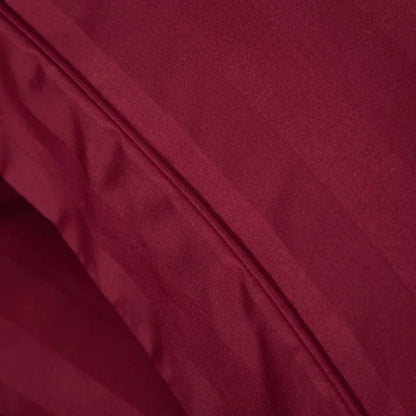 Luxury Wine Red Bedding Set