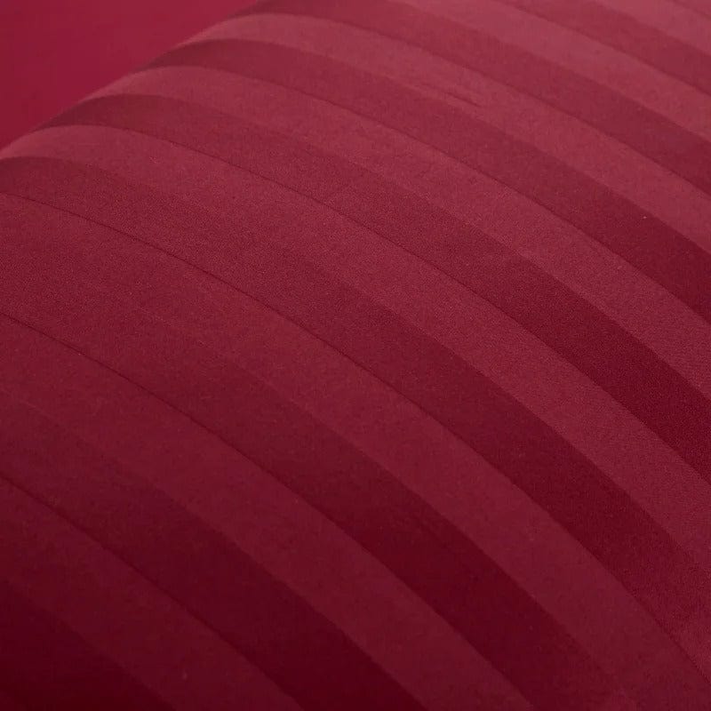 Luxury Wine Red Bedding Set