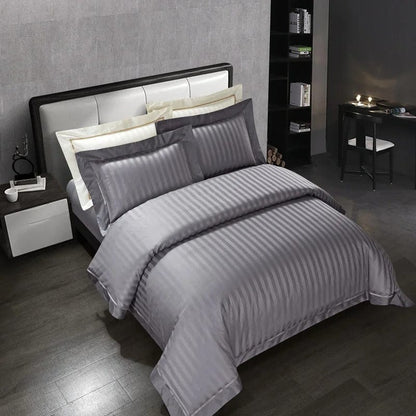 Luxury Grey Bedding Set (Soft Cotton)