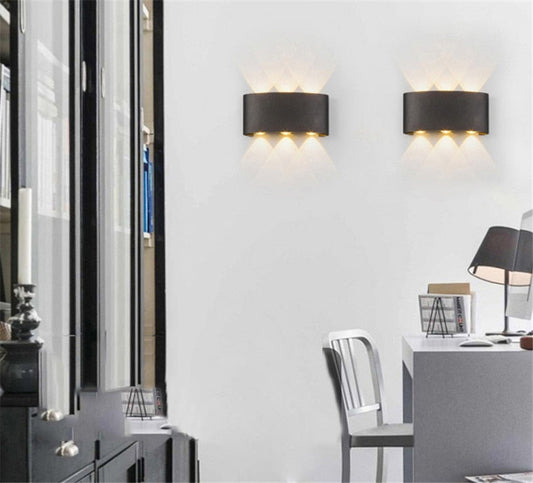 Bright LED Outdoor Wall Light Waterproof - Luxicro