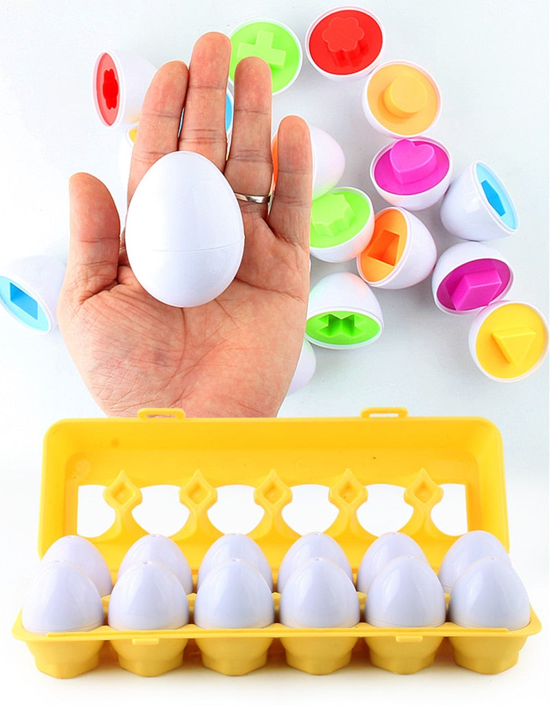 Fun Learning Shape Eggs for Kids