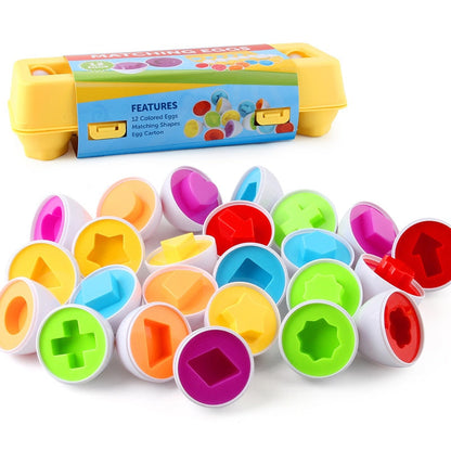 Fun Learning Shape Eggs for Kids