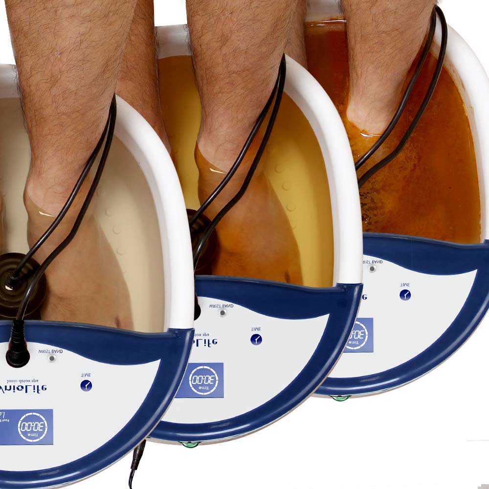 Detox Foot Spa Massager – Complete Ion Foot Bath System - Luxicro