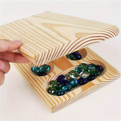 Compact Travel Mancala Board Game for Family Fun