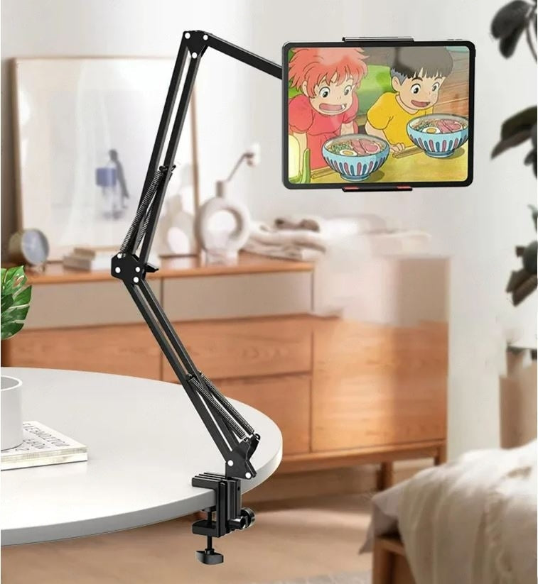 Compact Tablet Holder - 360° Adjustable Stand
