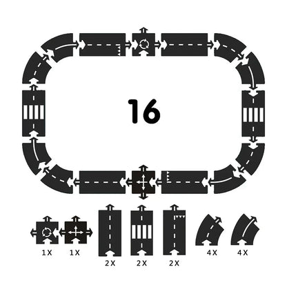 Speed Racing Car Track Playset