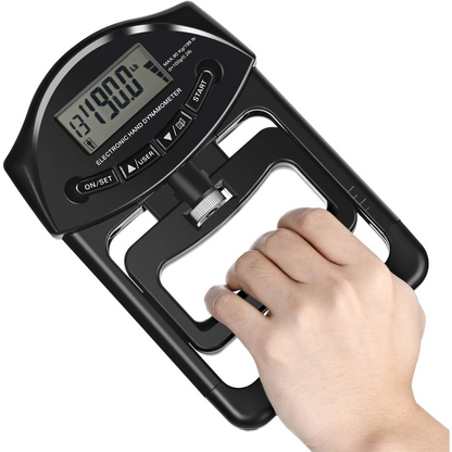 Accurate Grip Strength Meter 200lb Fitness Tester - Luxicro