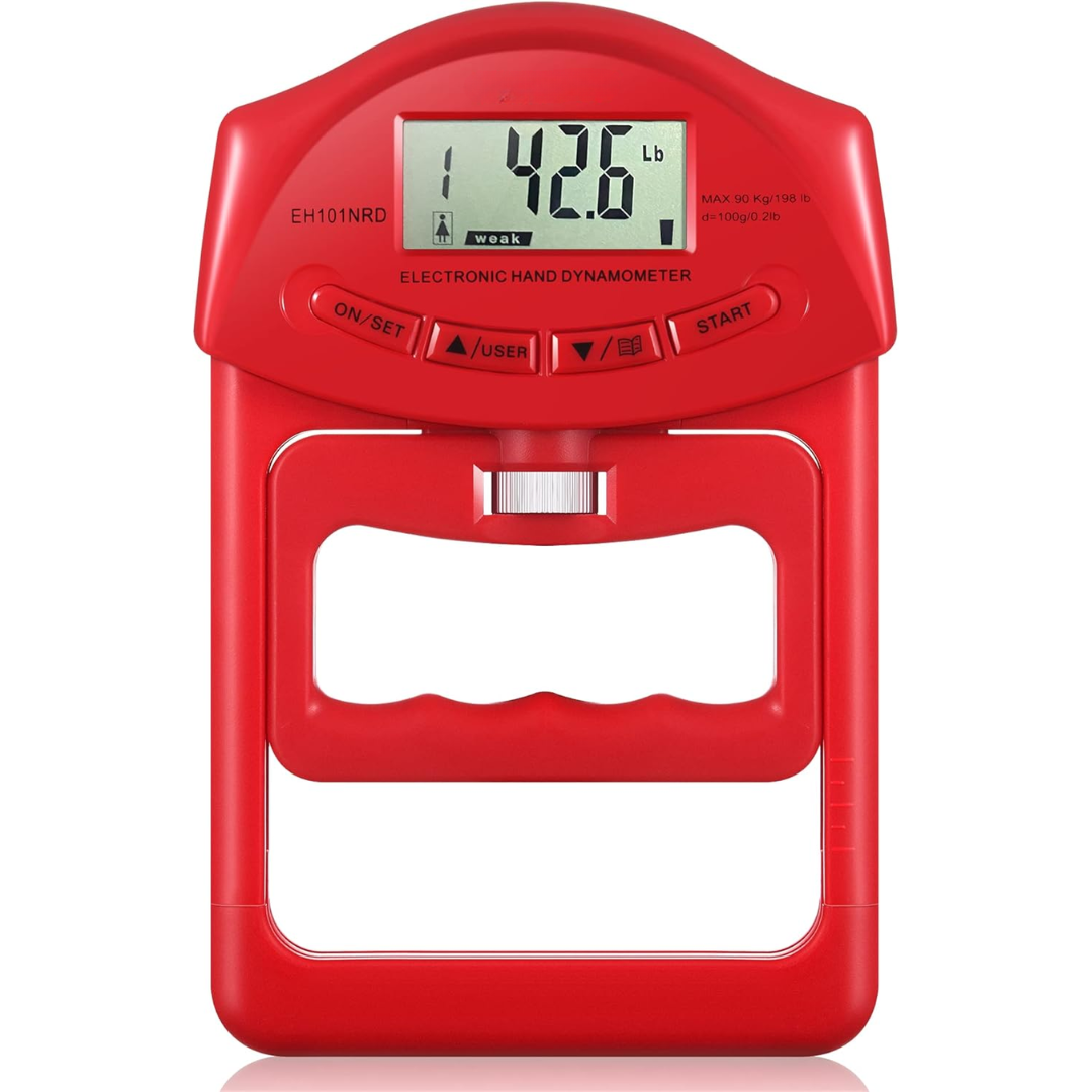 Accurate Grip Strength Meter 200lb Fitness Tester